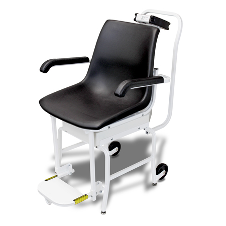 GRAHAM-FIELD Chair Scale, Digital, 400 lb x .2 lb / 180 kg x .1 kg, BT / WiFi 6475-C